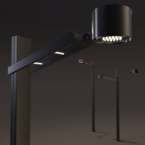 Straßenlaterne - MAUZAC - Technilum - modern / Aluminium / LED