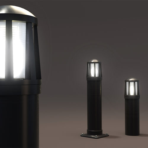 Leuchtpoller für Privatgebrauch - FAROL - Technilum - modern / Aluminium / LED