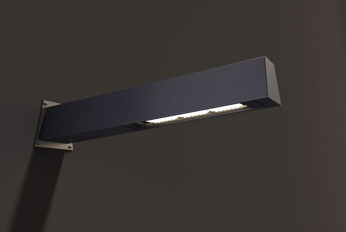 Moderne Wandleuchte - MIKADO - Technilum - für den Innenraum / Aluminium / Trapez