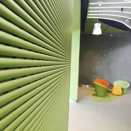 Wandmontierte Akustikplatte - PRO 11R - Ideatec Advanced Acoustic Solutions - für Decke / für abgehängte Decken / Holz
