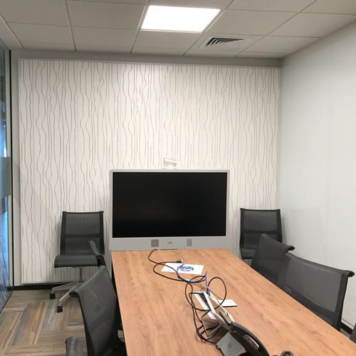 Wandmontierte Akustikplatte - Ideatec Advanced Acoustic Solutions - für Decke / für abgehängte Decken / MDF