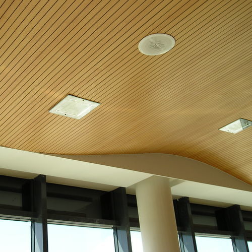 Akustik-Wandpaneel - STANDARD 64 - Ideatec Advanced Acoustic Solutions - für Decke / Holz / rechteckig