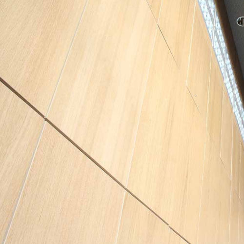 Wandmontierte Akustikplatte - LISO - Ideatec Advanced Acoustic Solutions - für Decke / MDF / melaminbeschichtet