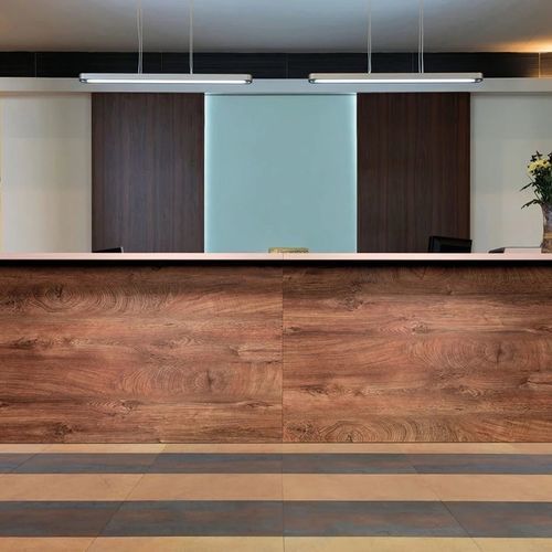 Modulare Empfangstheke - VECTOR - Fit Interiors - melaminbeschichtet / beleuchtet