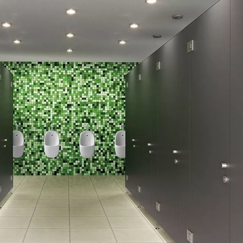 HPL-Sanitärkabine - VOOX T - Fit Interiors - Edelstahl / für Toiletten / für öffentliche Einrichtungen