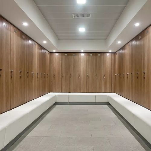 Moderne Bank für Umkleideraum - ROUND - Fit Interiors - Kunstleder / ohne Rückenlehne / ohne Armlehnen