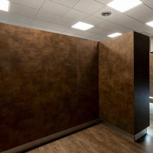 Melaminbeschichtete Verblendplatte - BOISE - Fit Interiors - für den Innenraum / verklebt / modern