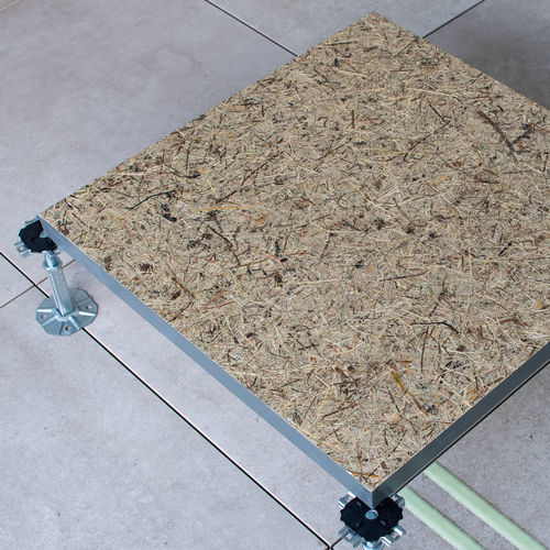 Kork-Doppelbodenplatte - ALPINE HAY - NEWFLOOR - hochbelastbar / für den Innenraum / für professionellen Einsatz