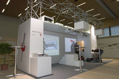 Empfangszelt für Ausstellungen - M12 SPACE FRAME  - MERO-TSK