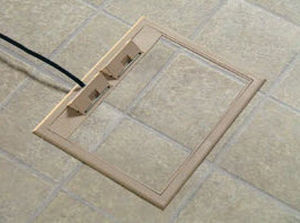 Einbaufähiges Verteilergehäuse - PMC50-A - FBS - Floor Box Systems - bodenstehend / für Steckdosen