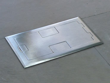 Einbaufähiges Verteilergehäuse - C1X : C12 - FBS - Floor Box Systems - bodenstehend / für Steckdosen