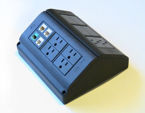 Verteilergehäuse für Aufbau - MS10166 - FBS - Floor Box Systems - für Steckdosen