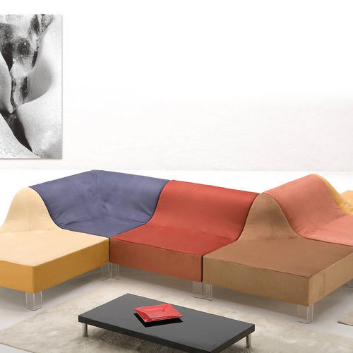 Modulsofa - DUNE - Giovannetti Collezioni - rund / Design / Stoff