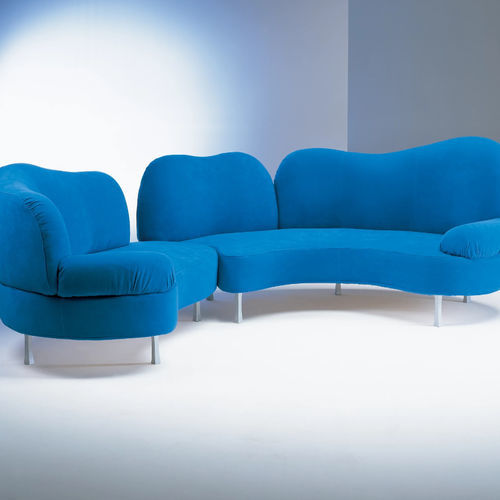 Modulsofa - GIROVAGHI - Giovannetti Collezioni - Eck / modern / Samt