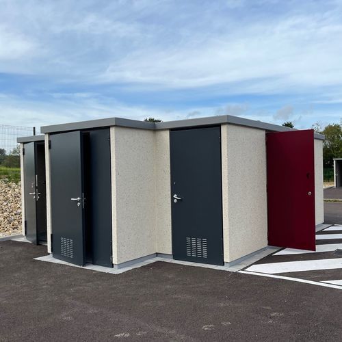 Öffentliche Toilette / Beton - APA - Francioli