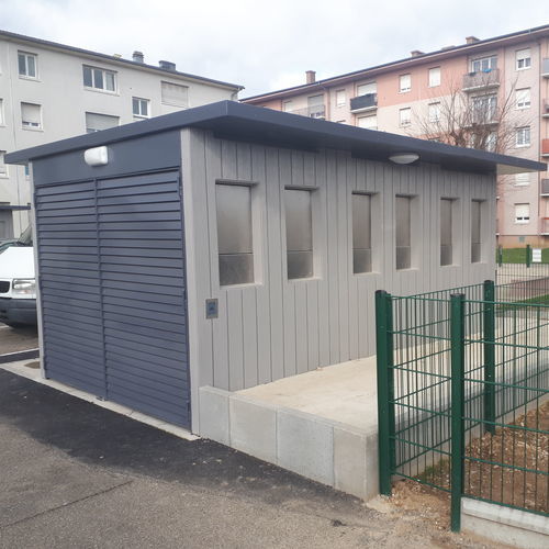 Überdachung für Müllcontainer - CENTURION - Francioli
