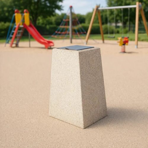 Park-Abfallbehälter - AP95 - Francioli - System / selbsttragend / Edelstahl