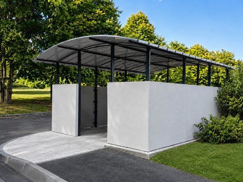 Überdachung für Müllcontainer - CENTU'PARK - Francioli