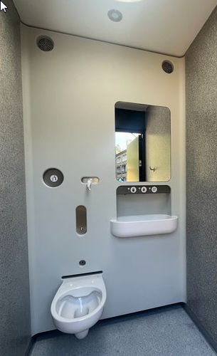 automatische öffentliche Toilette - FRANCIOLI