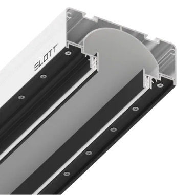 Aluminiumprofil - SLOTT 35 - Saros Est OÜ - symmetrischer Querschnitt / für Decke / für LED-Beleuchtung