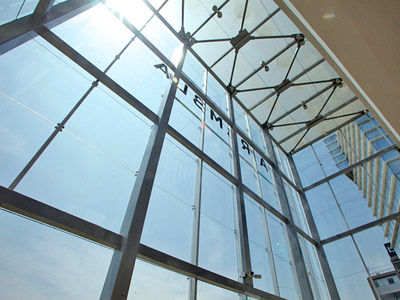 Sicherheitsglasscheibe - TEMPLEX - Furukawa Corporation - transparent / für Fassaden