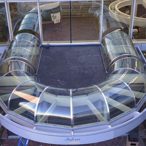 Oberlicht für Dach - SKYGARD 3300® - EXTECH Exterior Technologies, Inc - mit Doppelverglasung / mit Aufsatzkranz / Glas