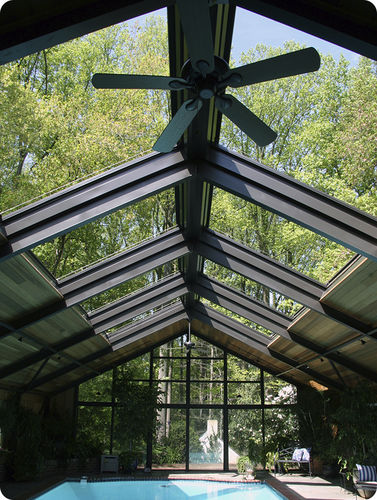Metall-Dachverglasung - Solar Innovations, Inc. - versenkbar