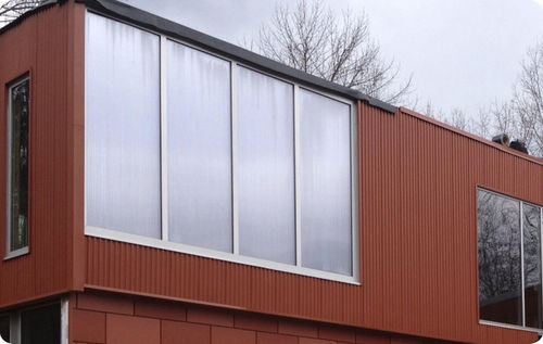 Polycarbonat-Platte / für Vorhangfassade - SI4300 - Solar Innovations, Inc.