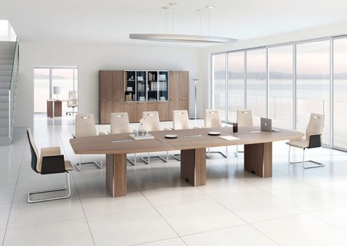 Moderner Besprechungstisch - ATTIVA - Codutti Furniture Srl - Holz / für professionellen Einsatz