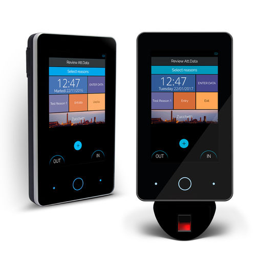 Stechuhr / Biometrisches Fingerabdruck - SUPERGLASS 7 - Axess TMC