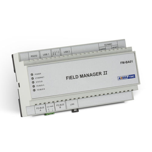 Steuerungsmodul für Hausautomationssystem - FIELD MANAGER - Axess TMC - DIN-Schiene / wandmontiert / Einbau