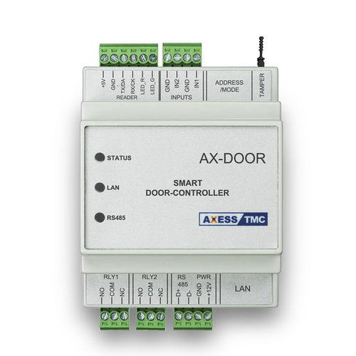 Steuerungsmodul für Hausautomationssystem - AX DOOR  - Axess TMC - DIN-Schiene / Ethernet / für den Innenraum