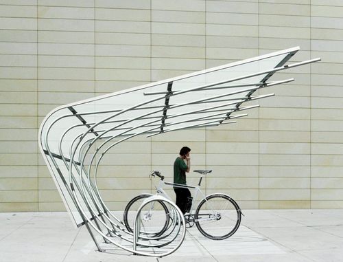 Fahrradunterstand für öffentliche Bereiche - SPOKES  - Duo-Gard - für städtische Bereiche