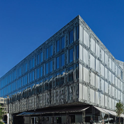 Paneel-Vorhangfassade - RICHTI-AREAL PLOT 1 AND 7 - Josef Gartner - aus Aluminium und Glas