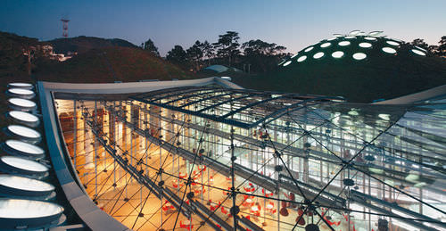 Stahl-Dachverglasung - CALIFORNIA ACADEMY OF SCIENCES - Josef Gartner