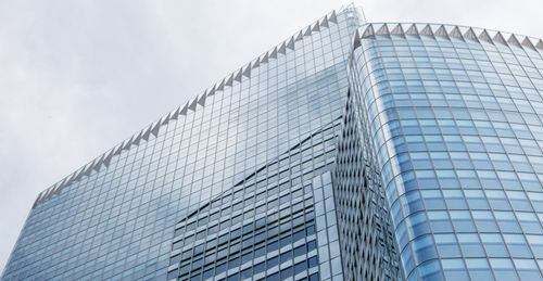 Vorhangfassade / freitragende Struktur - TOUR FIRST - Permasteelisa - aus Metall und Glas / mit integrierter Isolierung