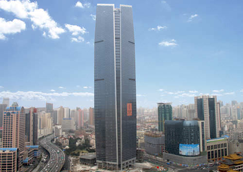 Paneel-Vorhangfassade - WHEELOCK SQUARE - Permasteelisa - aus Metall und Glas