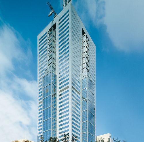 Vorhangfassade aus Aluminium und Glas - COLLINS STREET - Permasteelisa - Glas