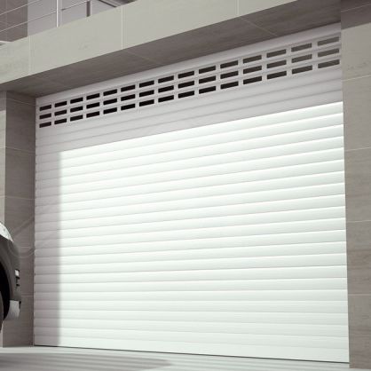 Rolltor für Garage - LP 75 C - Angel Mir – Portes Bisbal - Aluminium / automatisch