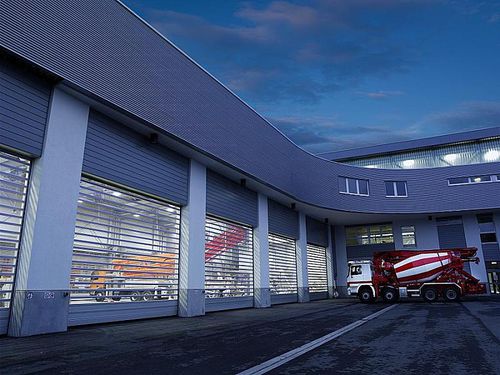 Industrie-Rolltor - STT TURBO  - Angel Mir – Portes Bisbal - Stahl / automatisch / für öffentliche Einrichtungen