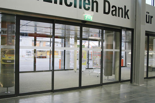Eingangstür - SLX BREAK-OUT - Angel Mir – Portes Bisbal - Glas / einflügelig / Schiebe