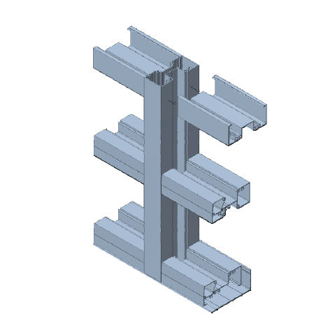 Aluminium-Türprofil - CG451 - ARCH Aluminum & Glass Co., Inc. - wärmeisoliert