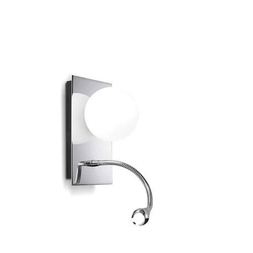 Moderne Wandleuchte - BASIC - Pujol Iluminacion - für den Innenraum / Stahl / Glas