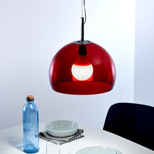 Hängelampe - IGLU - Pujol Iluminacion - Stahl / Methacrylat / modern