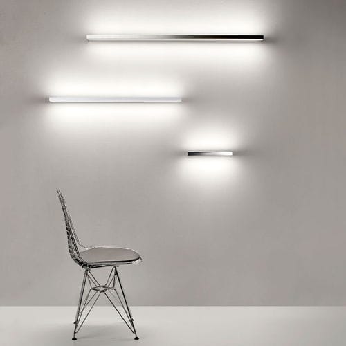 Moderne Wandleuchte - PRIM - Pujol Iluminacion - Aluminium / Polycarbonat / rechteckig