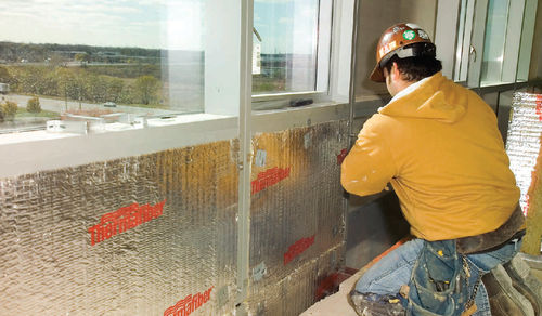 Thermoisolierung - FIRESPAN 90 - Thermafiber, Inc - Mineralwolle / Platten / Innenbereich