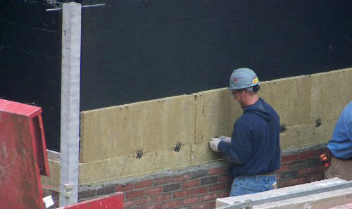 Thermoisolierung - RAINBARRIER® 45 - Thermafiber, Inc - Mineralwolle / Platten / Innenbereich