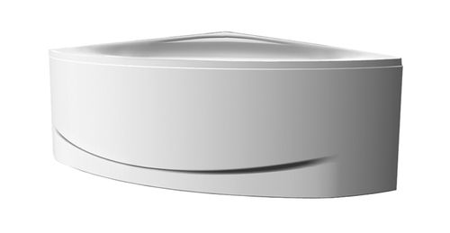 Badewanne für Eckeinbau - TAURUS 130/140/150 - Repabad - Acryl / weiß