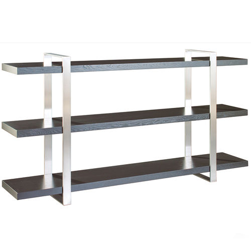 Modernes Regal - STEEL - Viveti - lackiertes Holz / Stahl / für Hotels