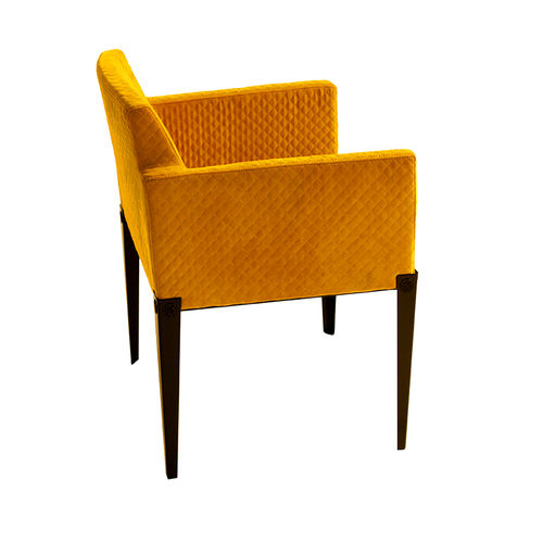 Moderner Sessel - NEBRA - Viveti - Stoff / Bridge / gelb